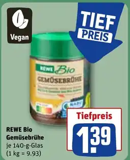 REWE REWE Bio Gemüsebrühe Angebot