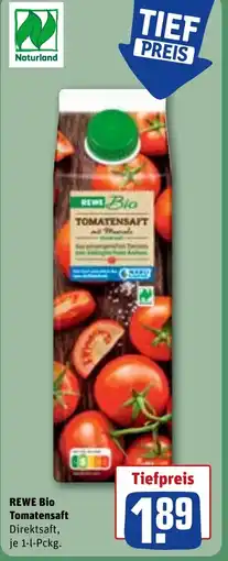 REWE REWE Bio Tomatensaft Angebot
