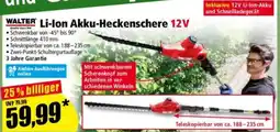 Norma WALTER Li-Ion Akku-Heckenschere 12V Angebot