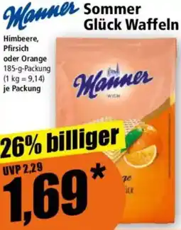 Norma Manner Sommer Glück Waffeln Angebot