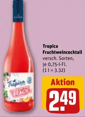REWE Tropica Fruchtweincocktail Angebot
