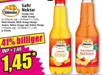 Norma Valensina Saft/ Nektar Angebot