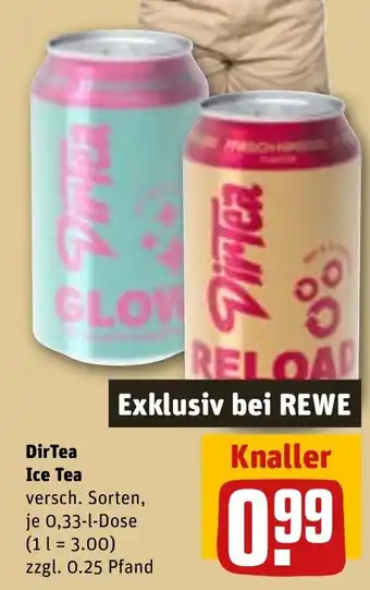 REWE DirTea Ice Tea Angebot