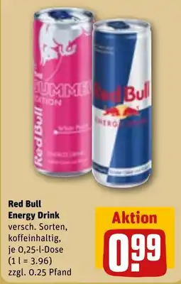 REWE Red Bull Energy Drink Angebot