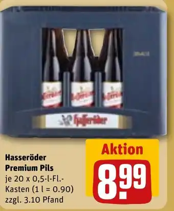 REWE Hasseröder Premium Pils Angebot
