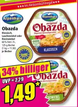 Norma Alpenhain Obazda Angebot