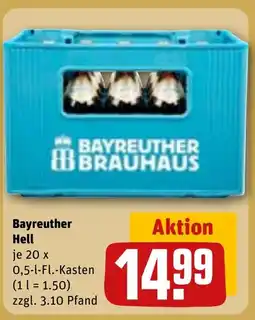 REWE Bayreuther Hell Angebot