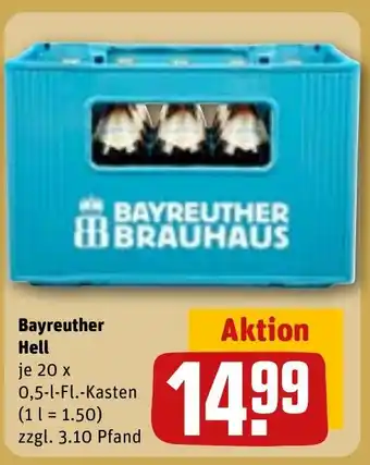 REWE Bayreuther Hell Angebot