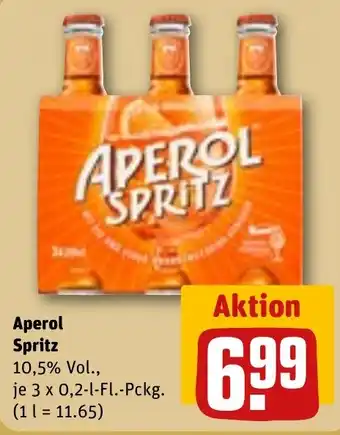 REWE Aperol Spritz 10,5% Vol., Angebot