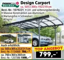 Norma Powertec Garden Design Carport Angebot
