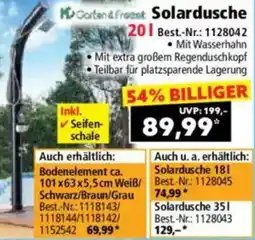 Norma Garten & Freizeit Solardusche Angebot
