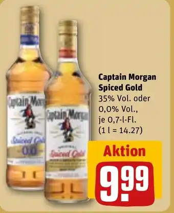 REWE Captain Morgan Spiced Gold Angebot