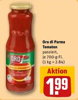 REWE Oro di Parma Tomaten Angebot