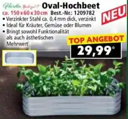 Norma Oval-Hochbeet Angebot