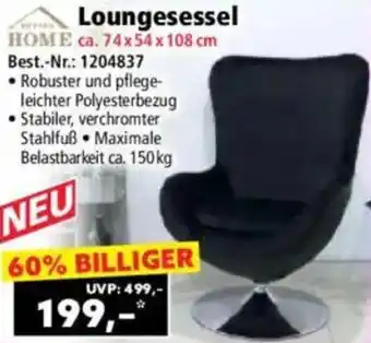Norma HOME Loungesessel Angebot