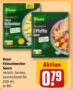 REWE Knorr Feinschmecker Sauce Angebot