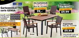 Norma Solax Sunshine Gartenmöbelserie GENUA Angebot