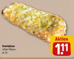 REWE Snackpizza >>Drei Käse<< Angebot