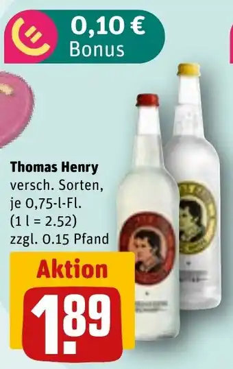 REWE Thomas Henry Angebot