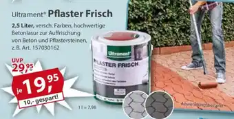 Sonderpreis Baumarkt Ultrament Pflaster Frisch Angebot