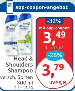 Budni Head & Shoulders Shampoo Angebot