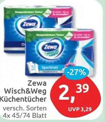 Budni Zewa Wisch&Weg Küchentücher Angebot