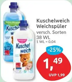 Budni Kuschelweich Weichspüler Angebot