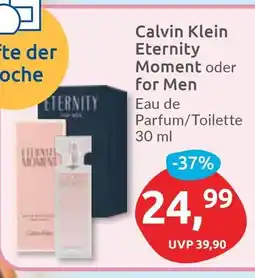 Budni Calvin Klein Eternity Moment oder for Men Angebot