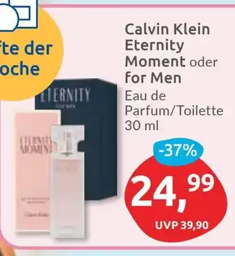 Budni Calvin Klein Eternity Moment oder for Men Angebot