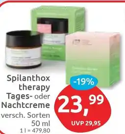 Budni Spilanthox therapy Tages- oder Nachtcreme Angebot