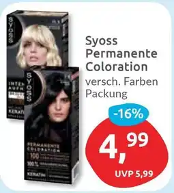 Budni Syoss Permanente Coloration Angebot