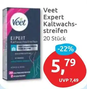 Budni Veet Expert Kaltwachsstreifen Angebot