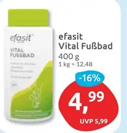 Budni efasit Vital Fuẞbad Angebot