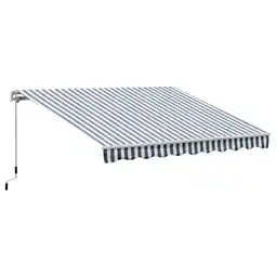 Netto Marken-Discount Outsunny Markise Aluminium, Polyester Angebot