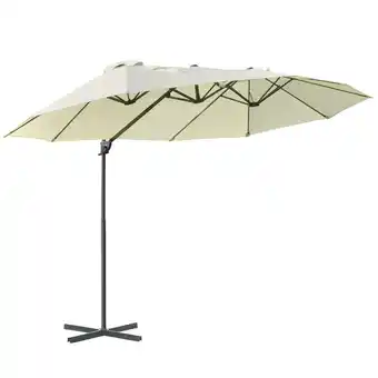 Netto Marken-Discount Outsunny Sonnenschirm Metall, Polyester Angebot
