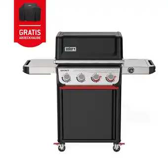 toom Baumarkt Weber Gasgrill 'Spirit EP-425 GBS' schwarz 132 x 118 x 65 cm Angebot