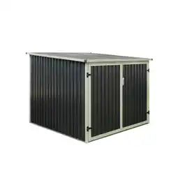 toom Baumarkt Westmann Fahrradgarage anthrazit Metall 200 x 203 x 158 cm Angebot