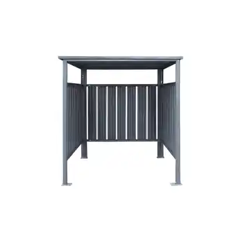 toom Baumarkt Westmann Fahrrad- und Rauchunterstand anthrazit Metall 203 x 180 x 210 Angebot