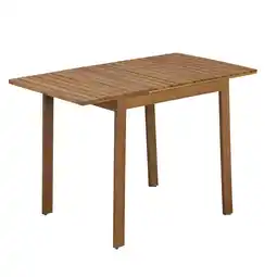 toom Baumarkt toom Tisch 'Marita' teakfarben 71,5 x 65 x 75 cm Angebot