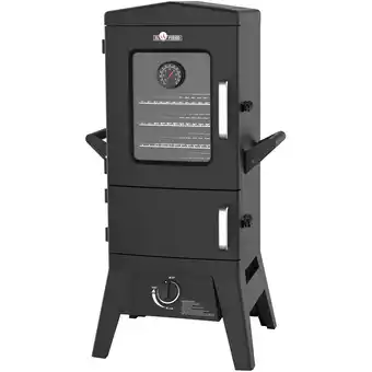 toom Baumarkt El Fuego Gasgrill-Smoker 'Portland W2' schwarz 50 x 107 x 48 cm Angebot