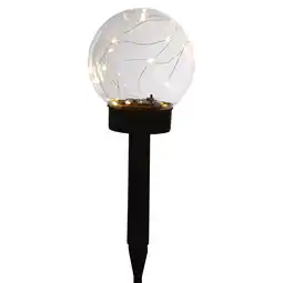 toom Baumarkt toom LED-Solarkugel transparent Ø 15 x 44 cm Angebot