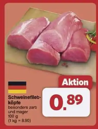 Famila Nord Ost Schweinefiletköpfe Angebot