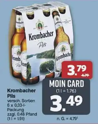 Famila Nord Ost Krombacher Pils Angebot