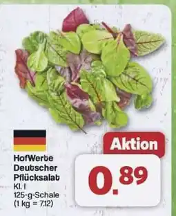 Famila Nord Ost HofWerke Deutscher Pflücksalat Angebot