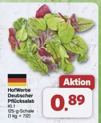 Famila Nord Ost HofWerke Deutscher Pflücksalat Angebot