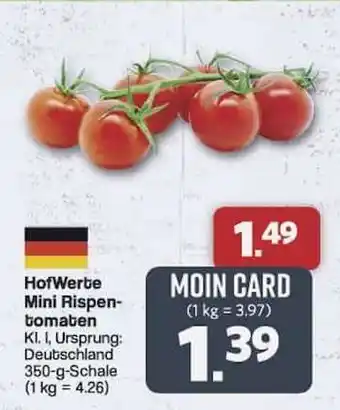 Famila Nord Ost HofWerbe Mini Rispentomaten Angebot