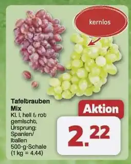 Famila Nord Ost Tafeltrauben Mix Angebot