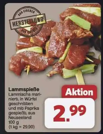 Famila Nord Ost Lammspieße Angebot