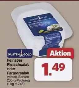 Famila Nord Ost KÜSTEN GOLD Feinster Fleischsalat oder Farmersalat Angebot