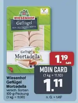 Famila Nord Ost Wiesenhof Geflügel Mortadella Angebot